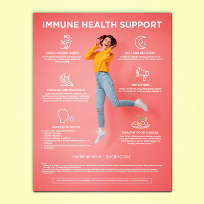 Immune Health Support Flyer