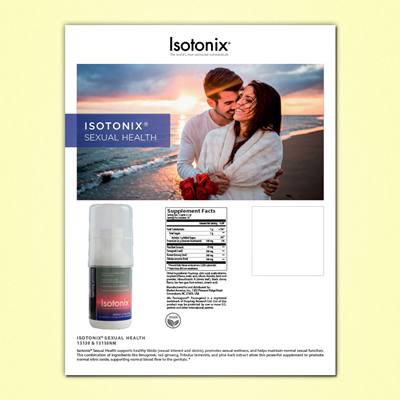 Isotonix® Sexual Health Flyer