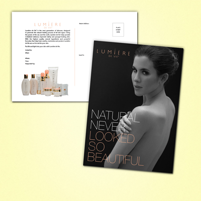 Lumiere de Vie Be A Hostess Postcard