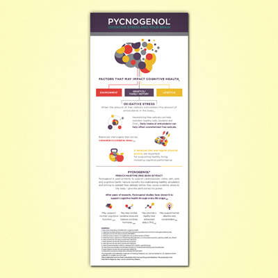 Pycnogenol® Infographic Flyer