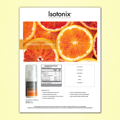 Isotonix® Vitamin C Flyer